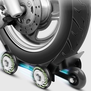 오토바이 스쿠터 타이어펑크 비상용 견인 보조바퀴 (색상 랜덤)